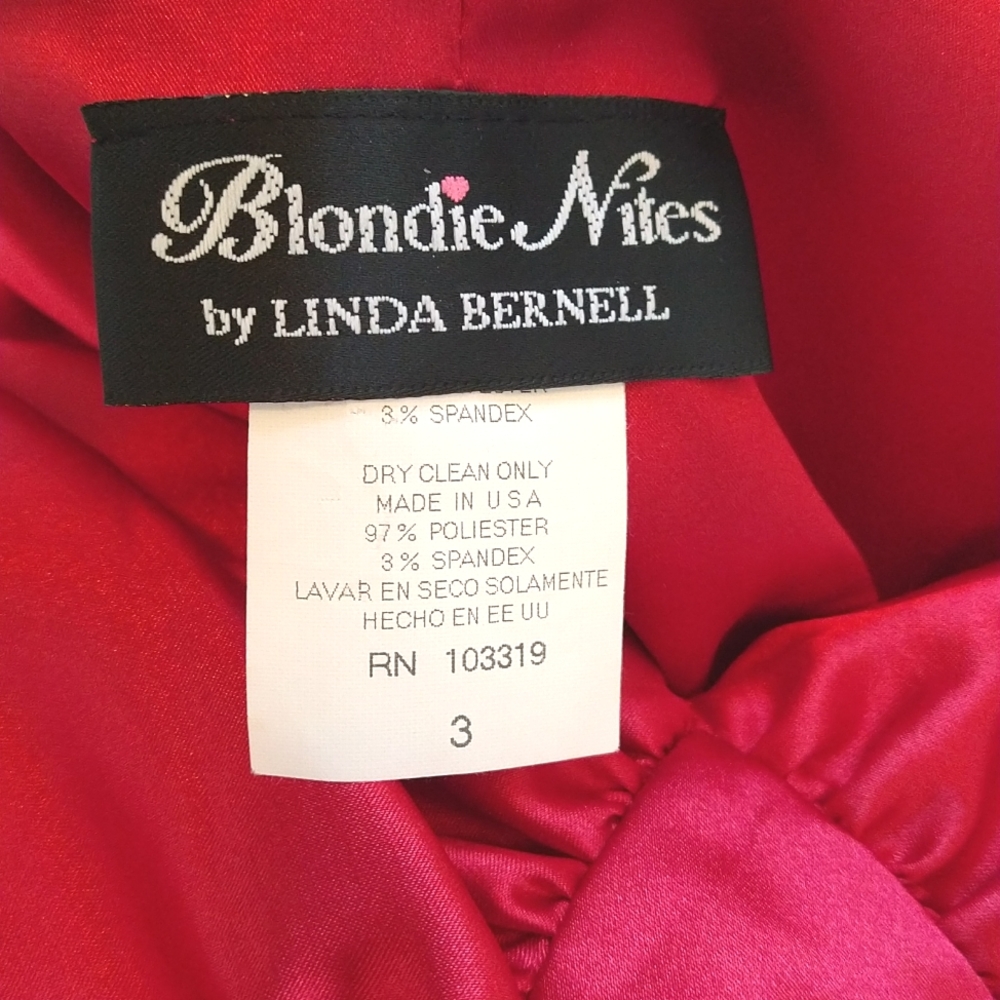 Formal Satin Gown - Picture 3 of 9